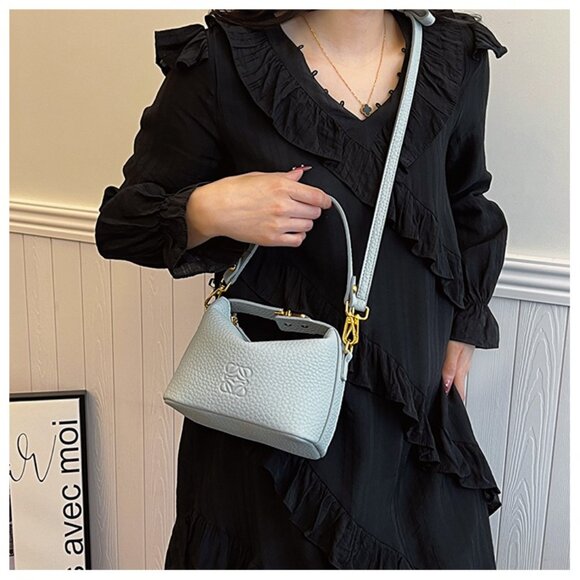 Chic Mini Boston Bag Top Handle Crossbody/Multiple colors available - Picture 4 of 14